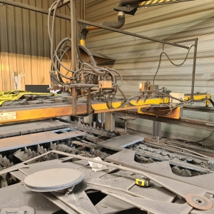Wypalarka CNC ESAB gaz 2500x6000 mm