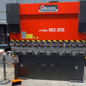 AMADA HFBO 80t x 2550 CNC 8 osi