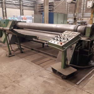 Zwijarka 4 wałowa do blachy Haeusler 4100 x 6 mm