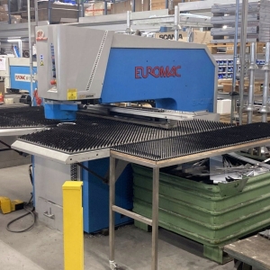 Wykrawarka prasa Euromac ZX 1x5 m 30ton
