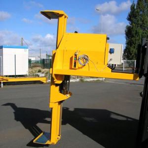 Manipulator, chwytak obrotowy 3D HYDRAULICZNY do wózka widłowego 1000 KG