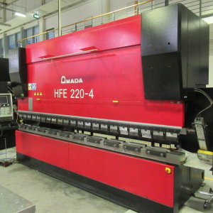AMADA HFE 220t x 4000 8 osi CNC 2004